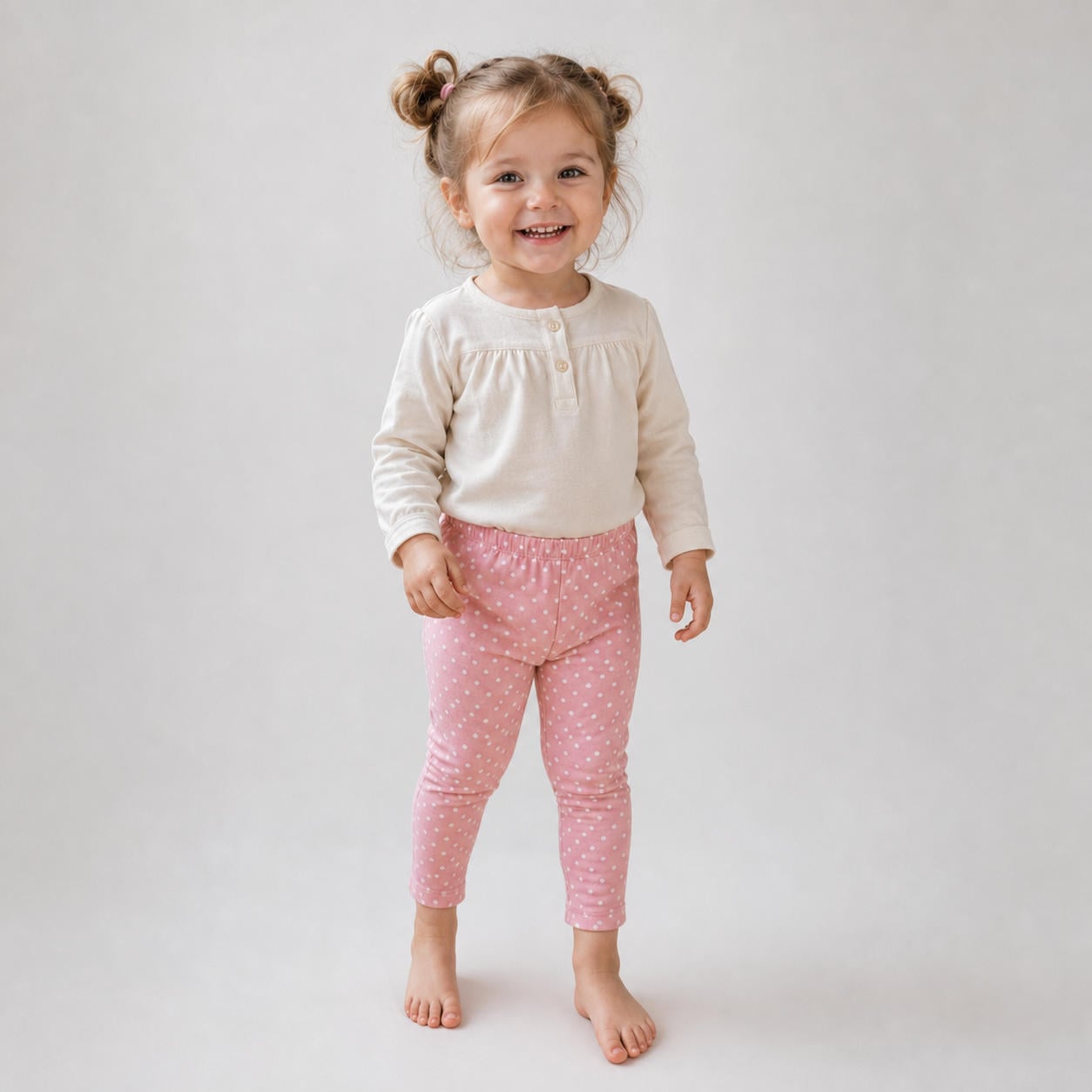 Jersey-Leggings für Kinder mit Gummibund