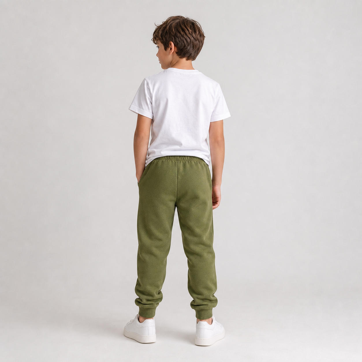 Boys Sweatpants – Jogger with Elastic Waist – view 2