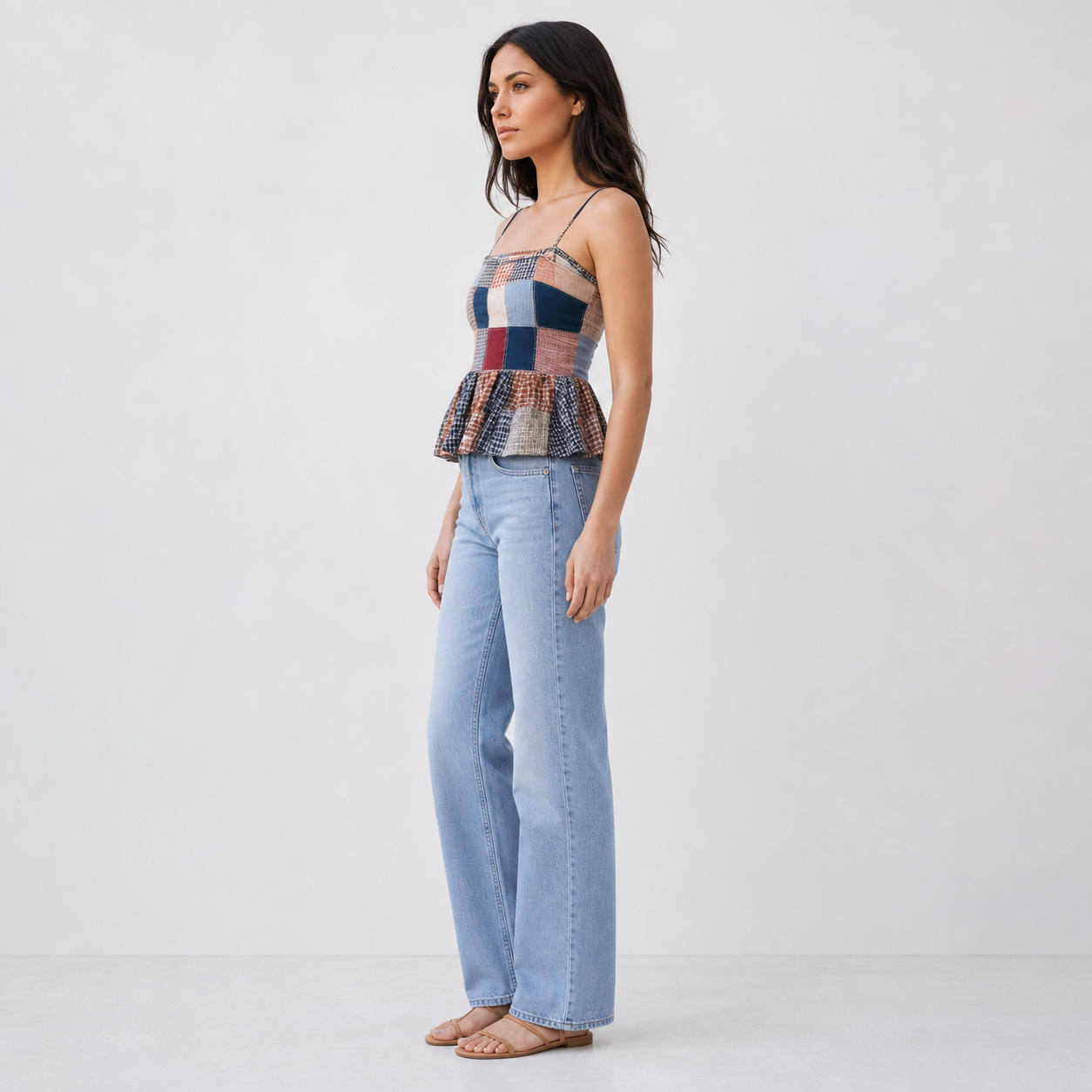 Boho Peplum Waist Top – view 3
