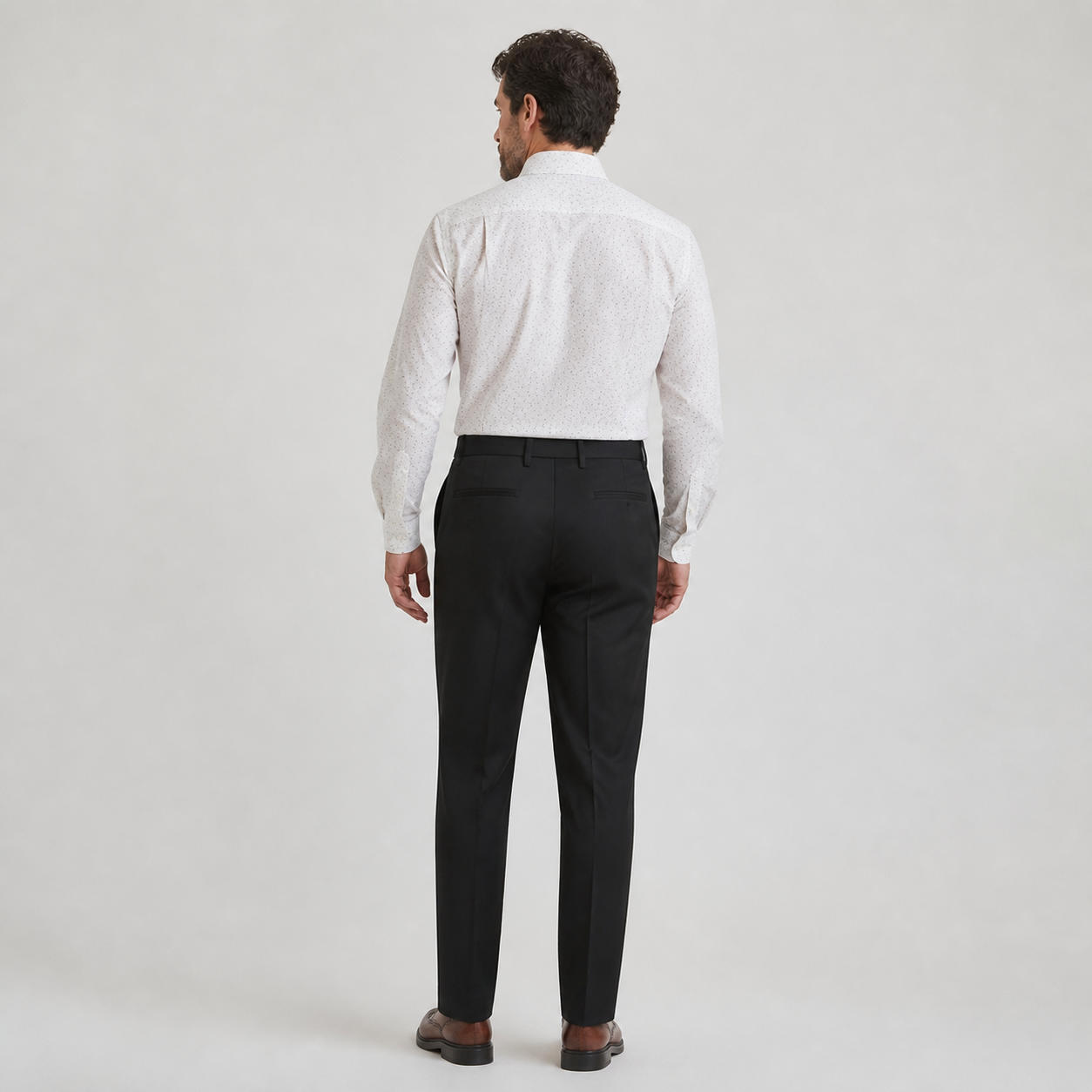 Men's Classic Straight Leg Pants with Pockets – view 2