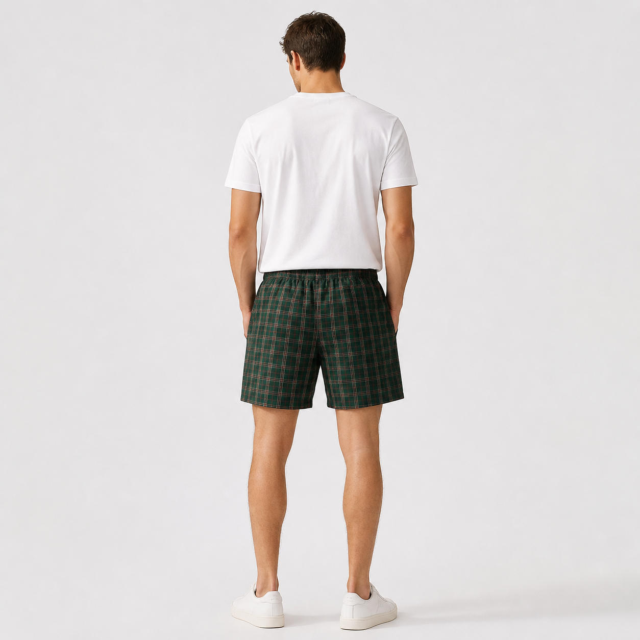 Men's Casual Shorts with Elastic Waistband – view 2