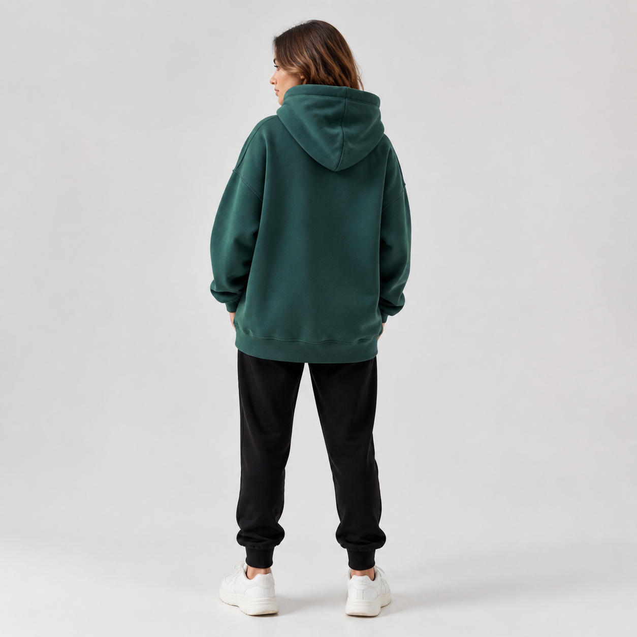 Women's Oversized Hoodie Sweatshirt with Hood – view 2