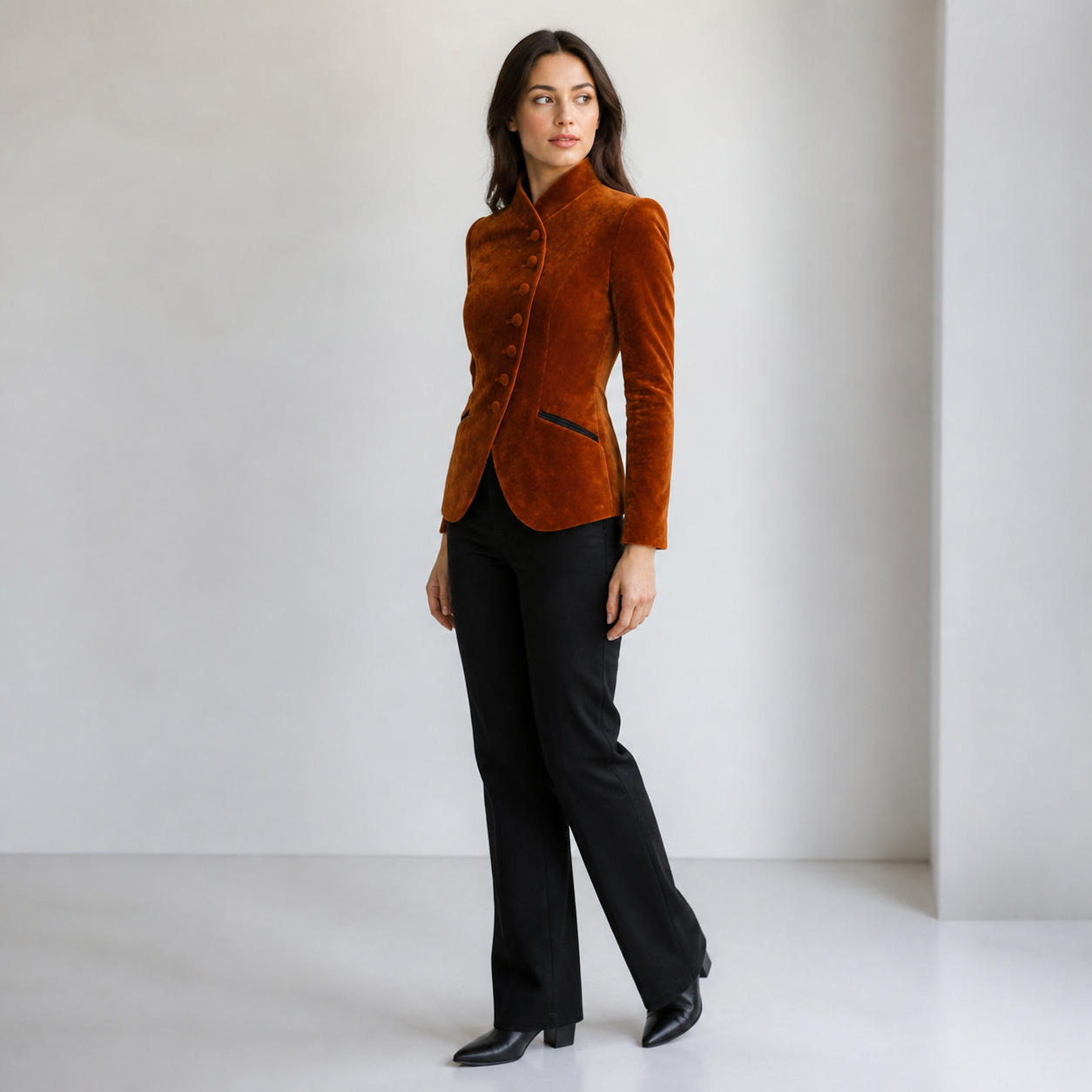 Set of 6 Asymmetrical Garments Bundle (Blazer, Vest, Tee, Skirt, Jacket) – view 3