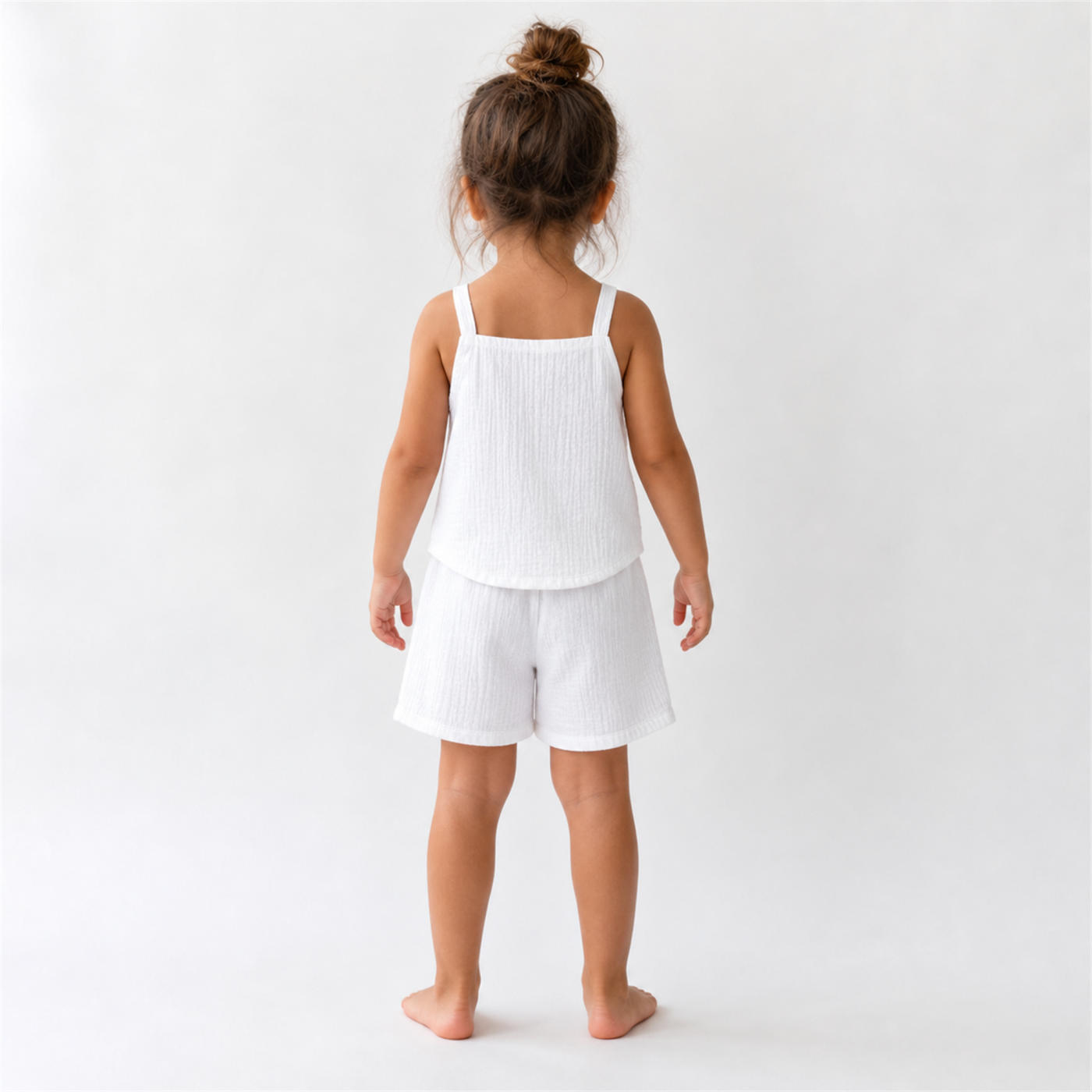 Girls' sleeveless top and shorts – view 2