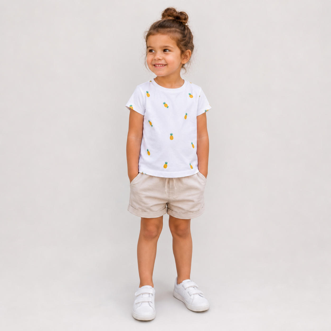 Kids Relaxed Tee and Pocket Shorts Set
