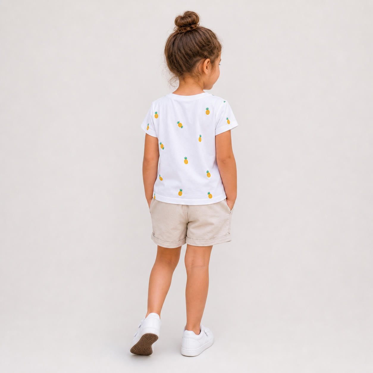 Kids Relaxed Tee and Pocket Shorts Set – view 2