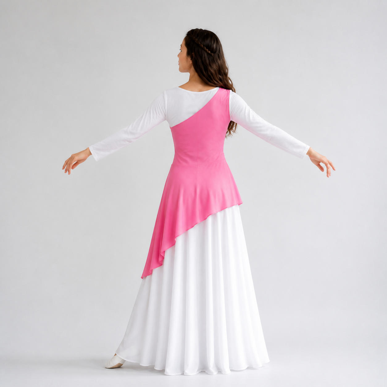 Dance Set with Tunic Top and Long Skirt – view 2