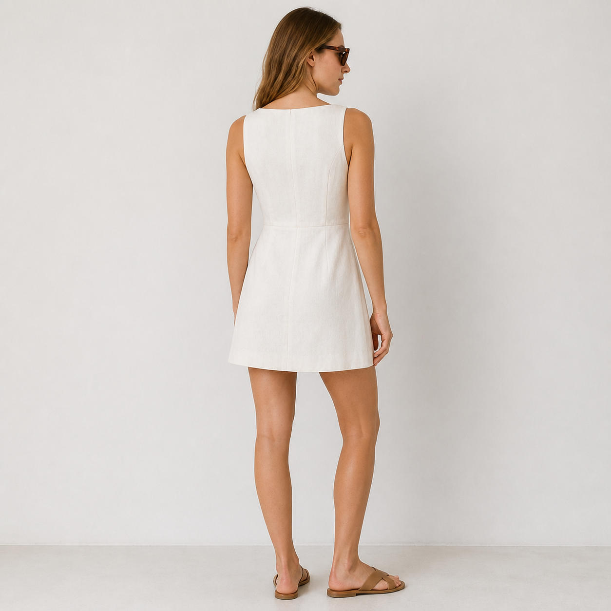 Casual A-Line Mini Dress – view 2