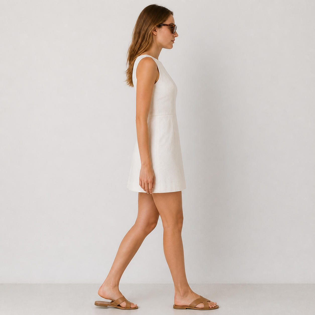 Casual A-Line Mini Dress – view 3